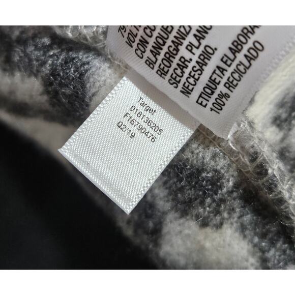 A New Day Womens Faux Raw Hide Cheetah Long Open Cardigan XLarge Glam Hipster - Picture 10 of 10